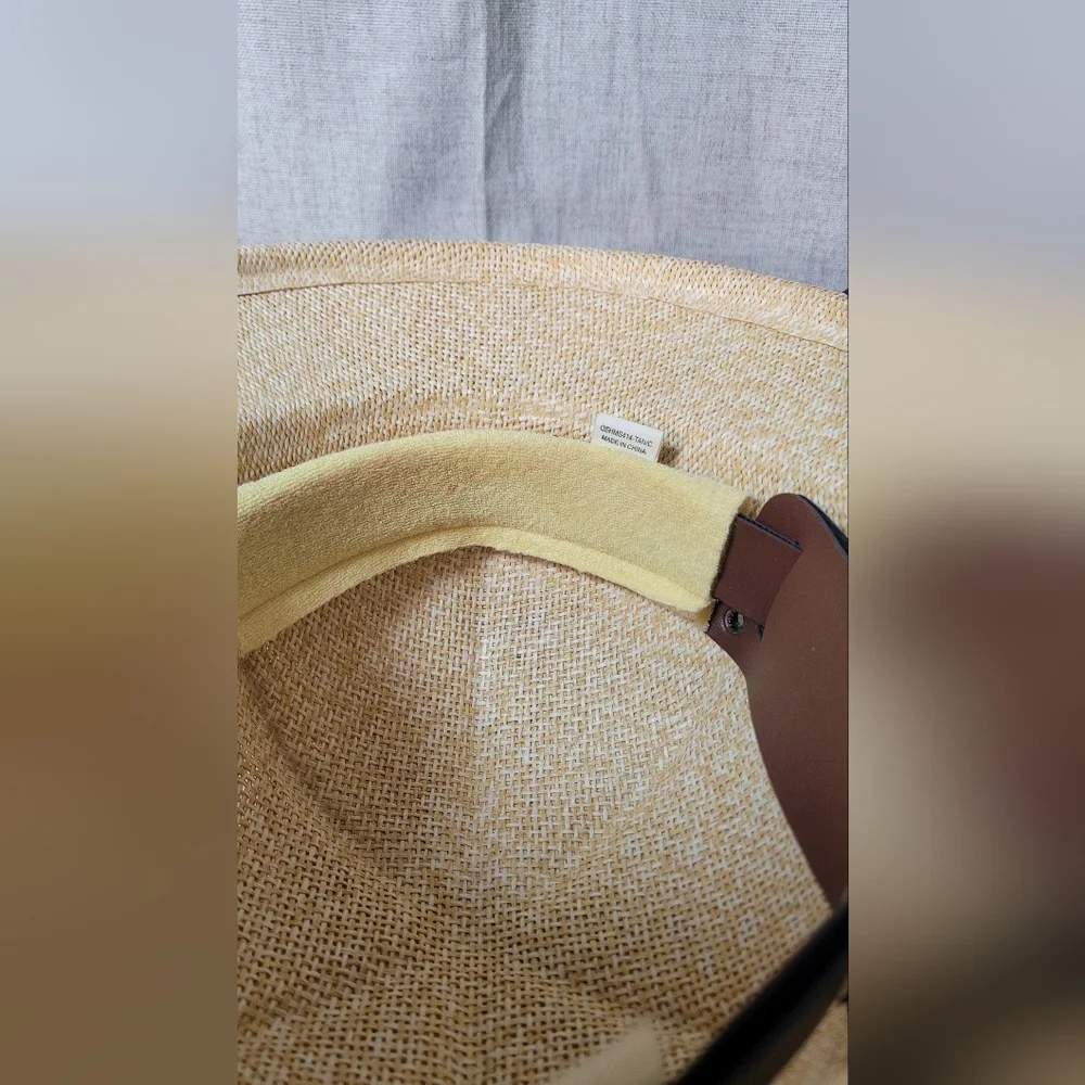 Woven Safari Hat Garden Hat Postal Carrier Mailman - Picture 15 of 16